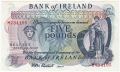 Bank Of Ireland 5 Pounds, from 1968